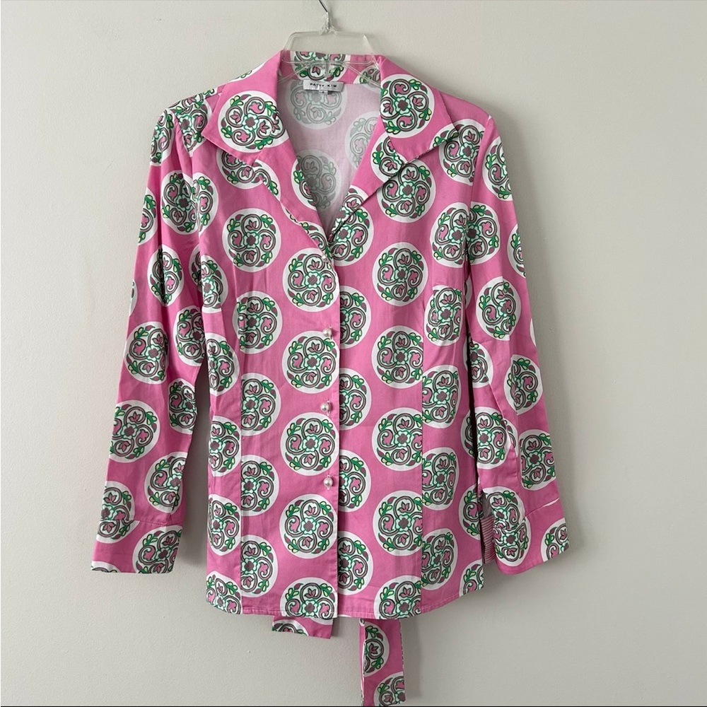 Patty Kim Button Down Blouse Small